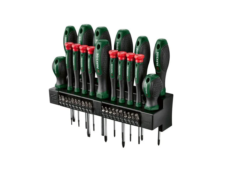 PARKSIDE® Zestaw śrubokrętów i końcówek
