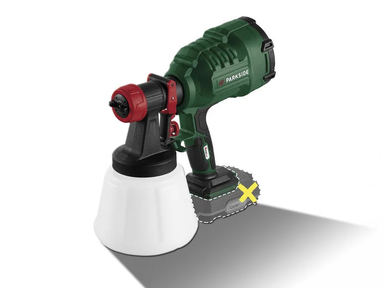 PARKSIDE® Bezprzewodowy pistolet do malowania PFSA 20-Li C3, 20 V
