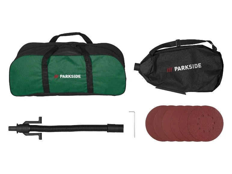 Piaskowiec ścienny i sufit bezprzewodowy + Bateria + Ładowarka, 20 V