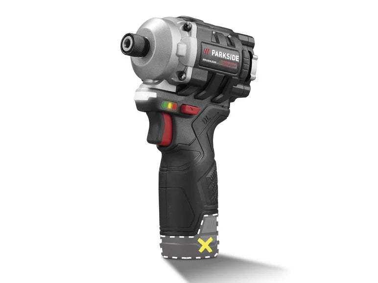 PARKSIDE Performance ® Bezprzewodowy klucz uderzeniowy PPDSSA 12 A1, 12 V