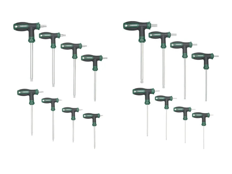 PARKSIDE ® Zestaw główny z uchwytem w T, 8 sztuk
