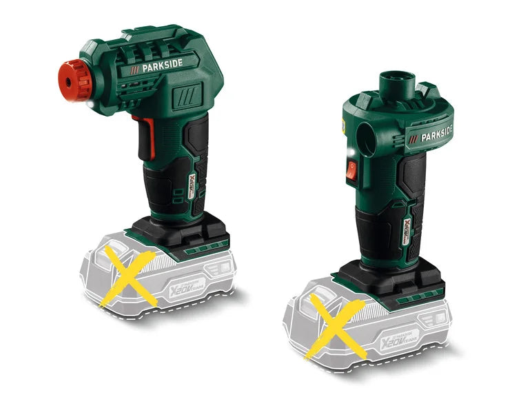 PARKSIDE ® Sprężarka / bezprzewodowa pompa powietrza PAK 20- Li B2, 20 V