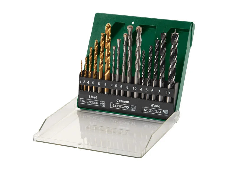 PARKSIDE ® PBS 16 A2, zestaw do wiercenia 16 sztuk