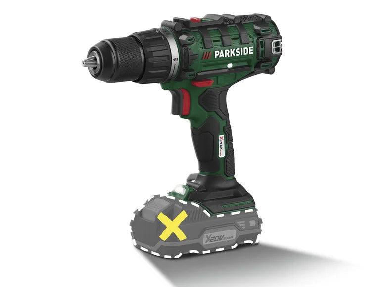 PARKSIDE® Wiertarko-wkrętarka bezprzewodowa 20 V PABS 20-Li G8, 20 V