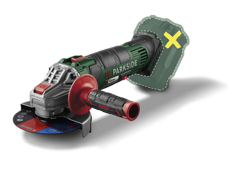PARKSIDE® Szlifierka kątowa bezprzewodowa PWSA 20-Li F4, 20 V
