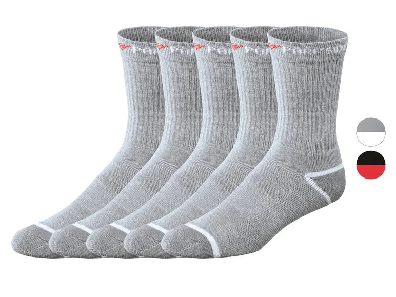 PARKSIDE® Zestaw 5 par skarpet męskich
