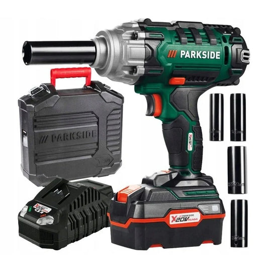 Bezprzewodowy klucz udarowy do pojazdu Parkside® 20 V